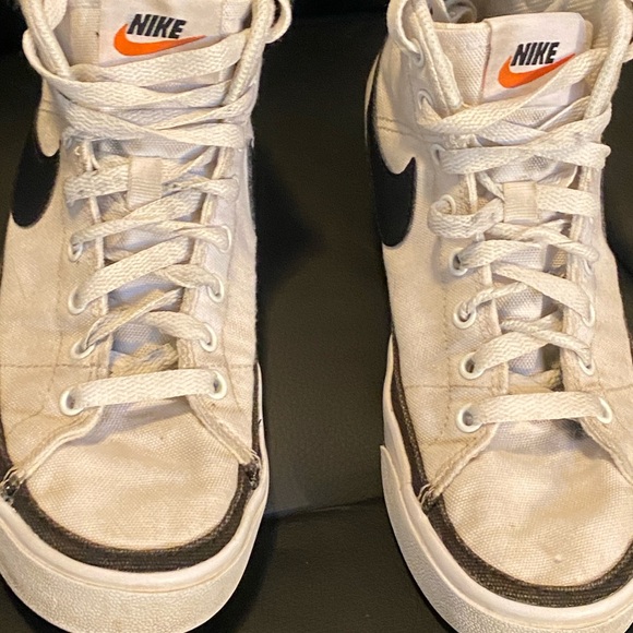 Nike Court Legacy Canvas Hi-tips, size 6, lots of life left. - Picture 1 of 6